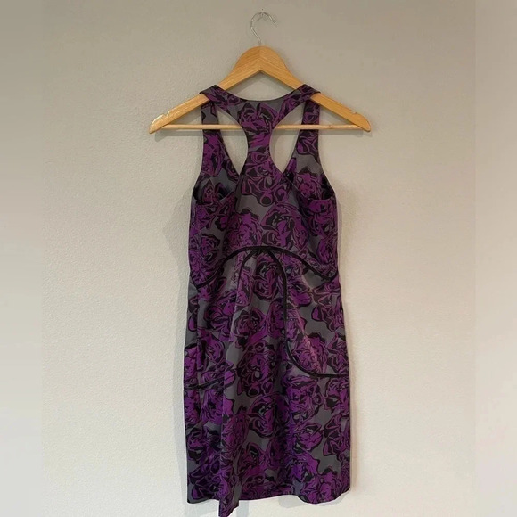 Richard Chai for Target tuxedo rose print dress size 7 - Picture 2 of 3